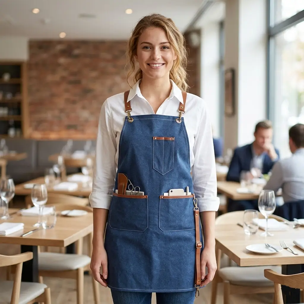 Multi-purpose Leather Heavy-Duty Artisan Apron
