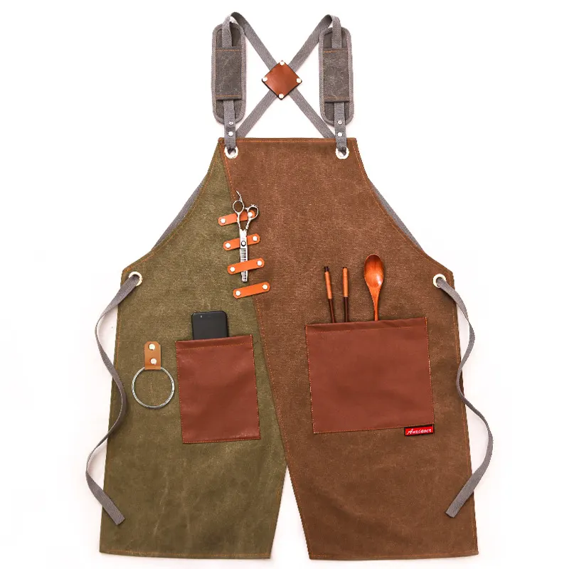 Artisan Thickened Abrasion-Resistant Work Apron 5