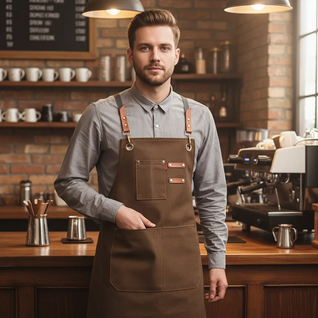 Korean-style Canvas Apron