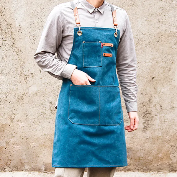 Korean-style Canvas Apron 2