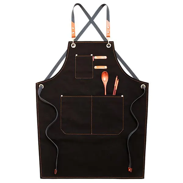 Korean-style Canvas Apron 4