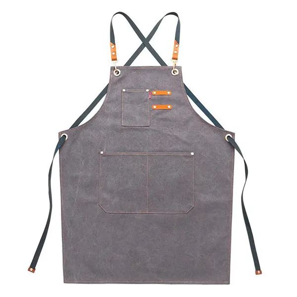 Korean-style Canvas Apron 6