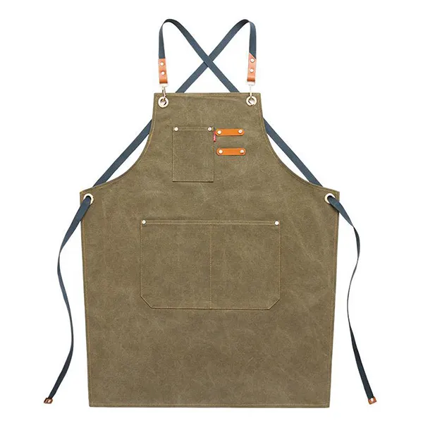 Korean-style Canvas Apron 7