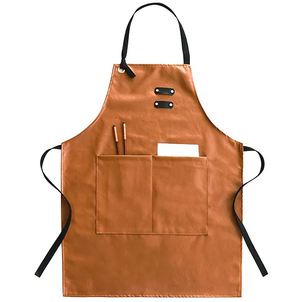 Artisan faux leather waterproof apron 4