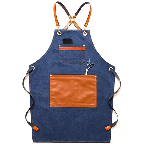 Mix and Match Leather Artisan Apron 3