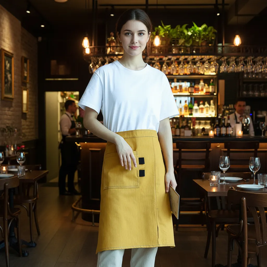 Pub artisan half apron 2