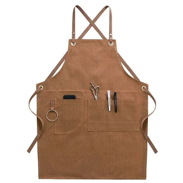 Artisan Washed Canvas Apron 3