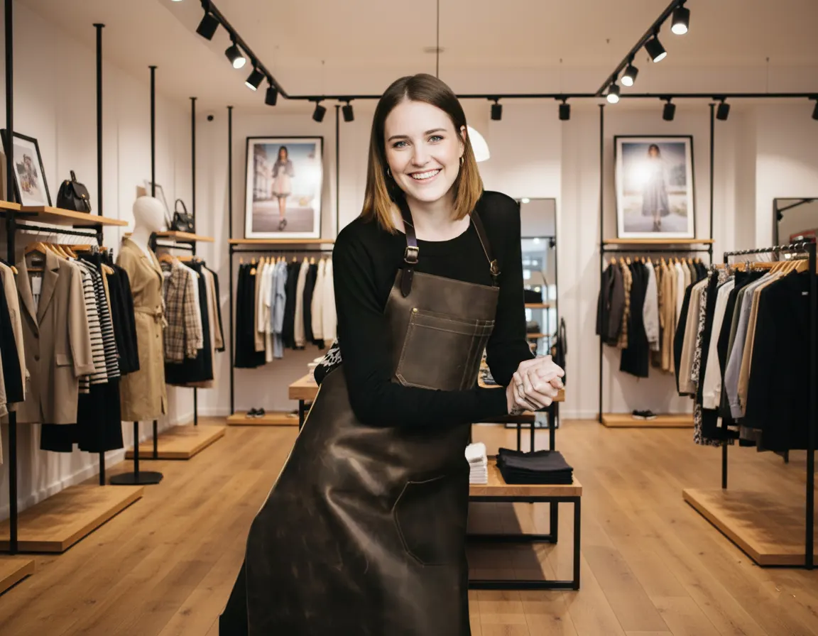 Imitation Leather Artisan Waterproof Apron