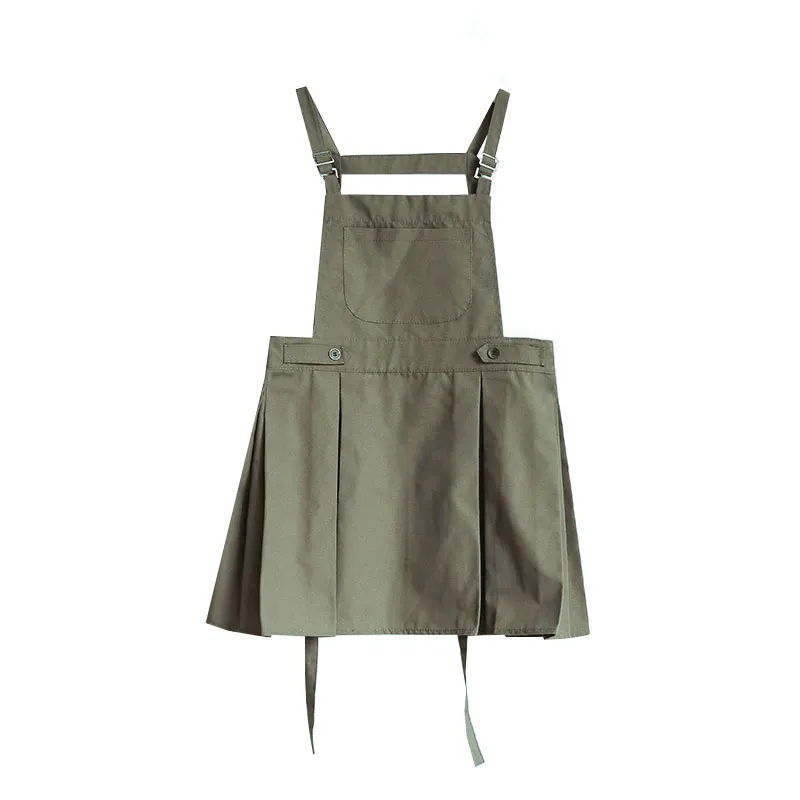 Lady's ruffle work apron 4