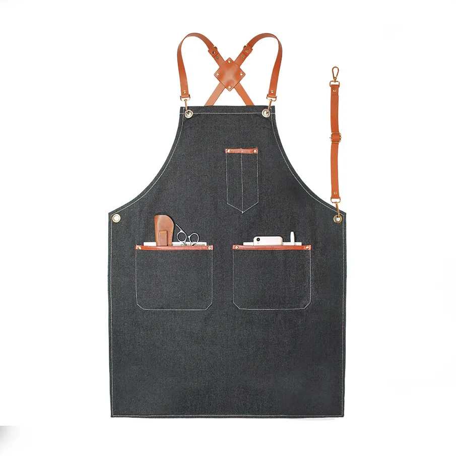 Multi-purpose Leather Heavy-Duty Artisan Apron 3