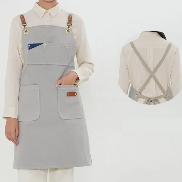 Artisan Multi-pocket Heavy-duty Canvas Apron 6