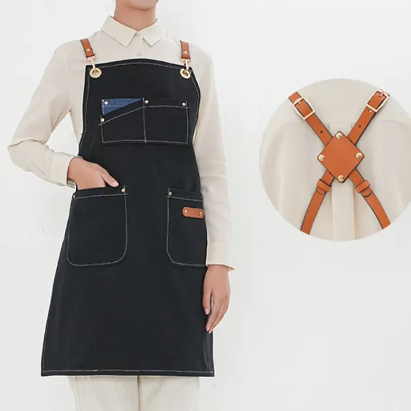 Artisan Multi-pocket Heavy-duty Canvas Apron 7
