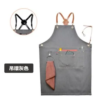Korean Cuisine Kitchen Utility Hanging Apron 4