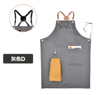 Korean Cuisine Kitchen Utility Hanging Apron 6