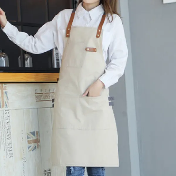 Korean-style Coffee and Dessert Shop Apron 4