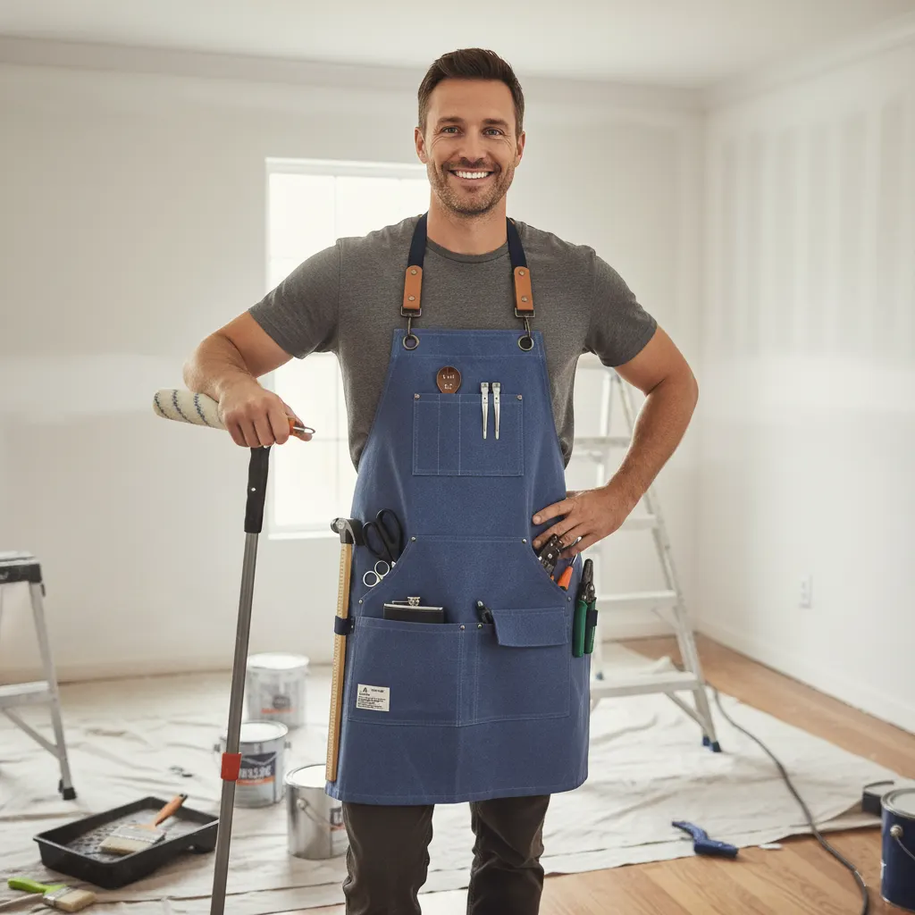 Industrial Style Craftsman Durable Waterproof Apron 2
