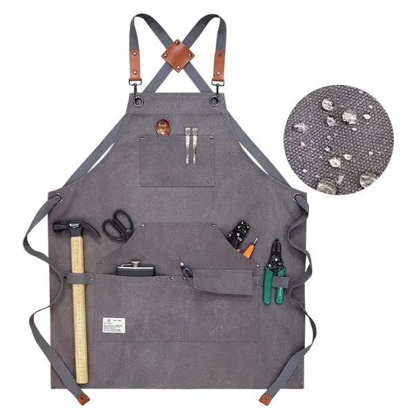 Industrial Style Craftsman Durable Waterproof Apron 3