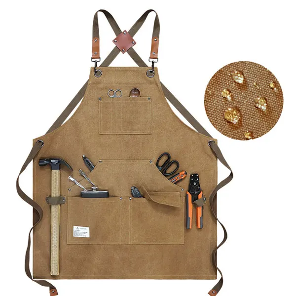 Industrial Style Craftsman Durable Waterproof Apron 6
