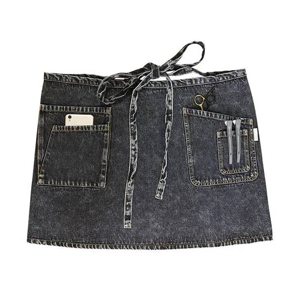 Washed Denim Waist Apron 3