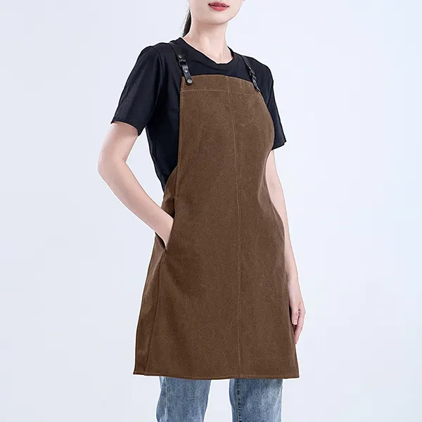 Hidden-Pocket Canvas Apron 6