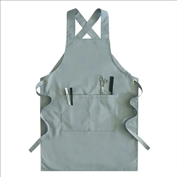 Wide Strap Natural Color Apron 5