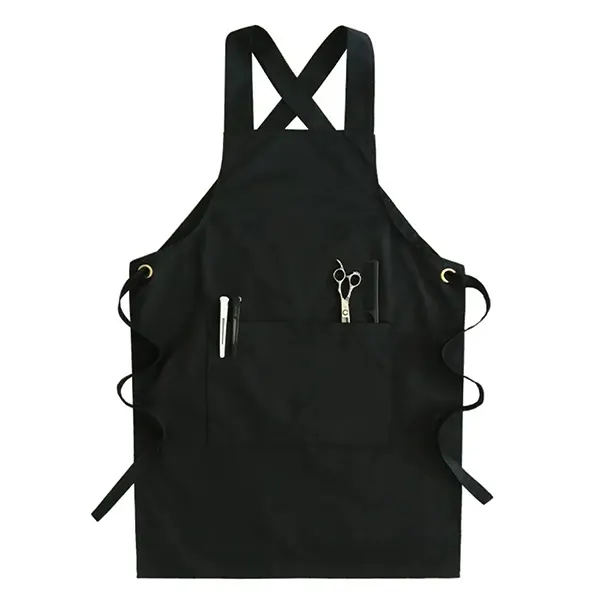 Wide Strap Natural Color Apron 6