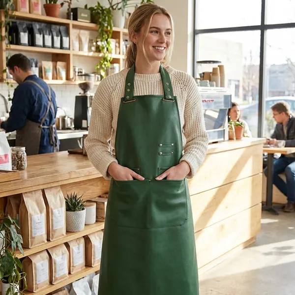 Functional PU Waterproof & Oil-Proof Apron