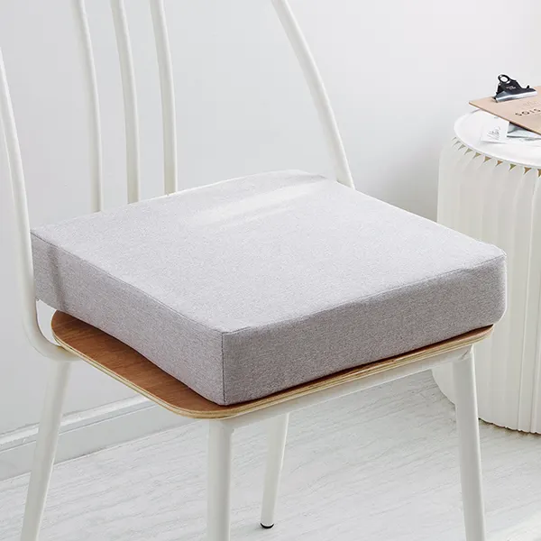 Solid color cotton-linen customizable seat cushion(Round style) 25