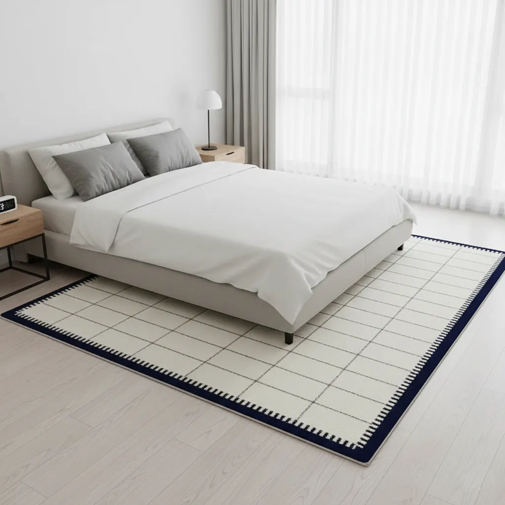 Faux Cashmere Rug – Elegant Classic