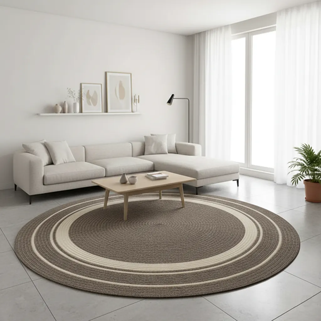 Wool Rug – Clean Framed Lines