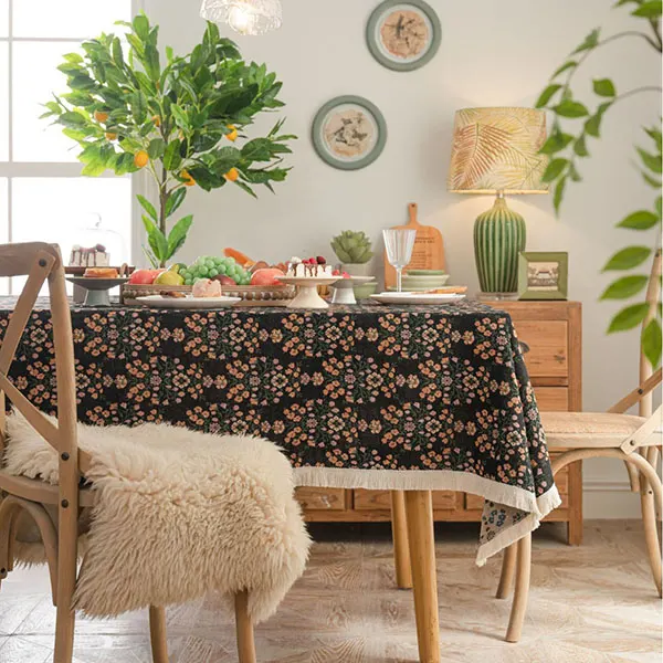 Japanese Garden Style Tablecloth 4