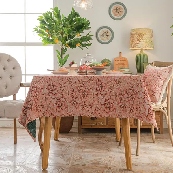 Japanese Garden Style Tablecloth 6