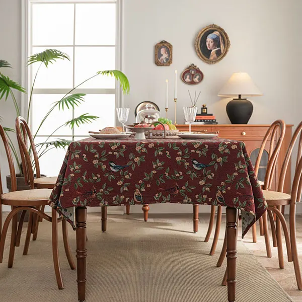 Japanese Garden Style Tablecloth 8