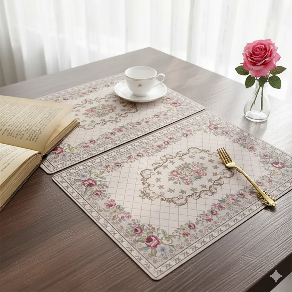 Waterproof Heat-Resistant European Style Placemat