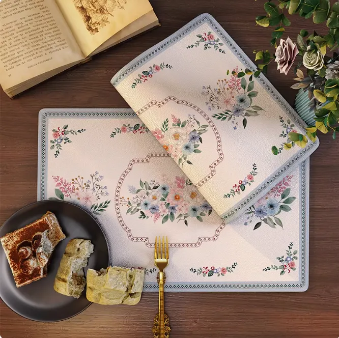 Waterproof Heat-Resistant European Style Placemat 3