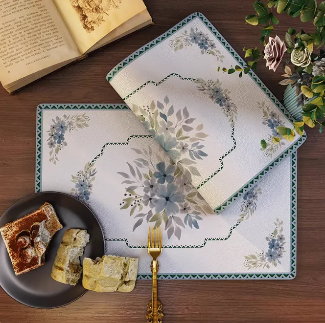 Waterproof Heat-Resistant European Style Placemat 5