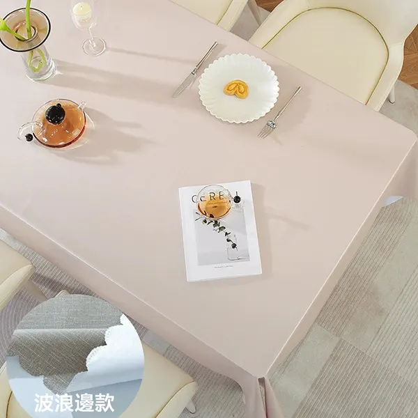 Waterproof & Oil-Resistant Solid Color Tablecloth for Food Service 5