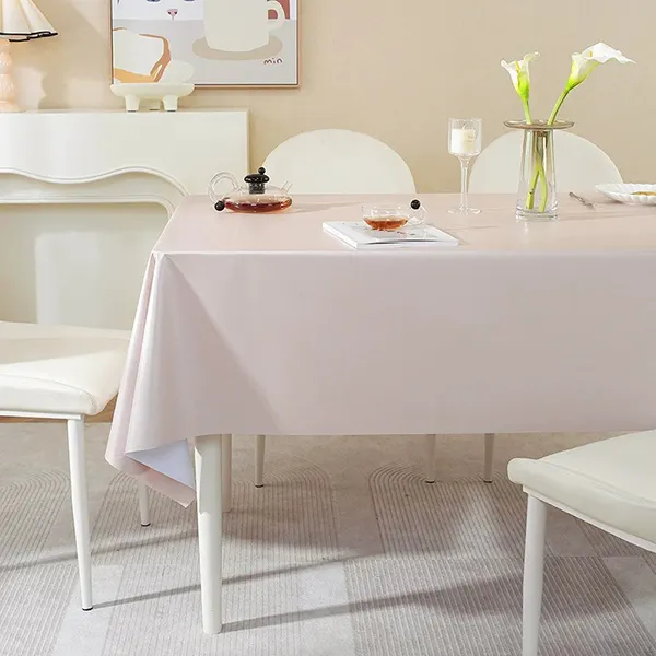 Waterproof & Oil-Resistant Solid Color Tablecloth for Food Service 6