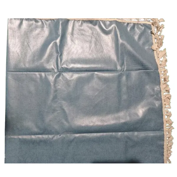 Solid Color Waterproof & Oil-Resistant Tassel Tablecloth 8